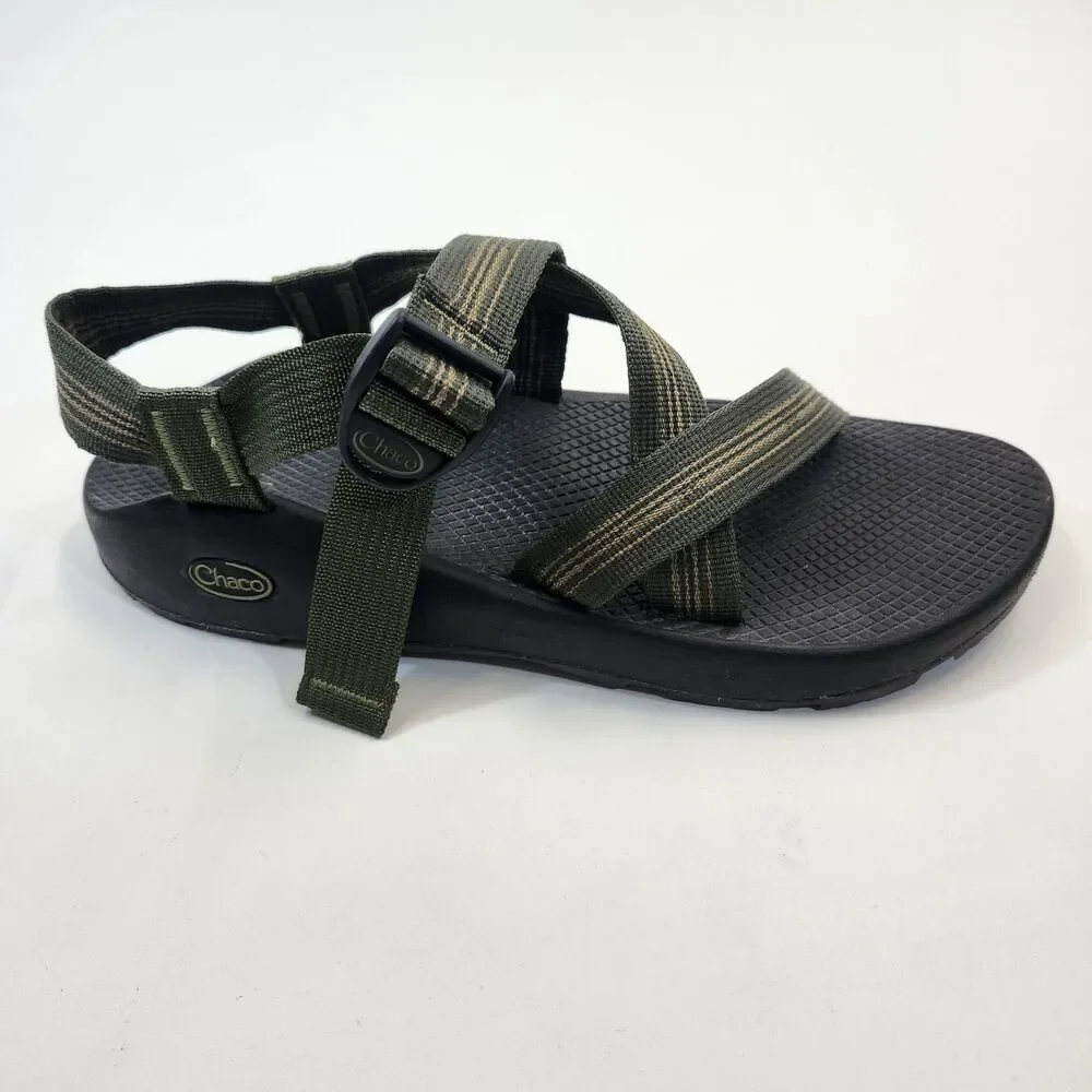 Chaco Z/1 Classic J106549 Men's Size 10 Green Sport Hiking Sandals Adjustable